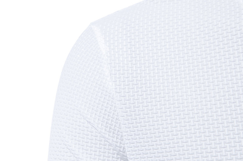 T-shirt uomo henley estiva 4 bottoni, ampia in tessuto ice silk